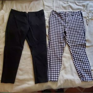 Merona Pants 2 Pair Size 12